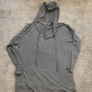 Soft Surroundings Heather Hooded Knit Tunic